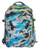 LED Backpack GENERATION Z - Blue camouflage