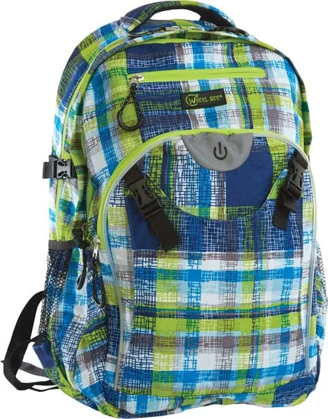 LED Backpack GENERATION Z - Blue Green
