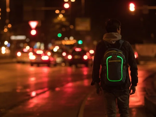 LED Backpack REVOLUTION - Turquise - Image 10