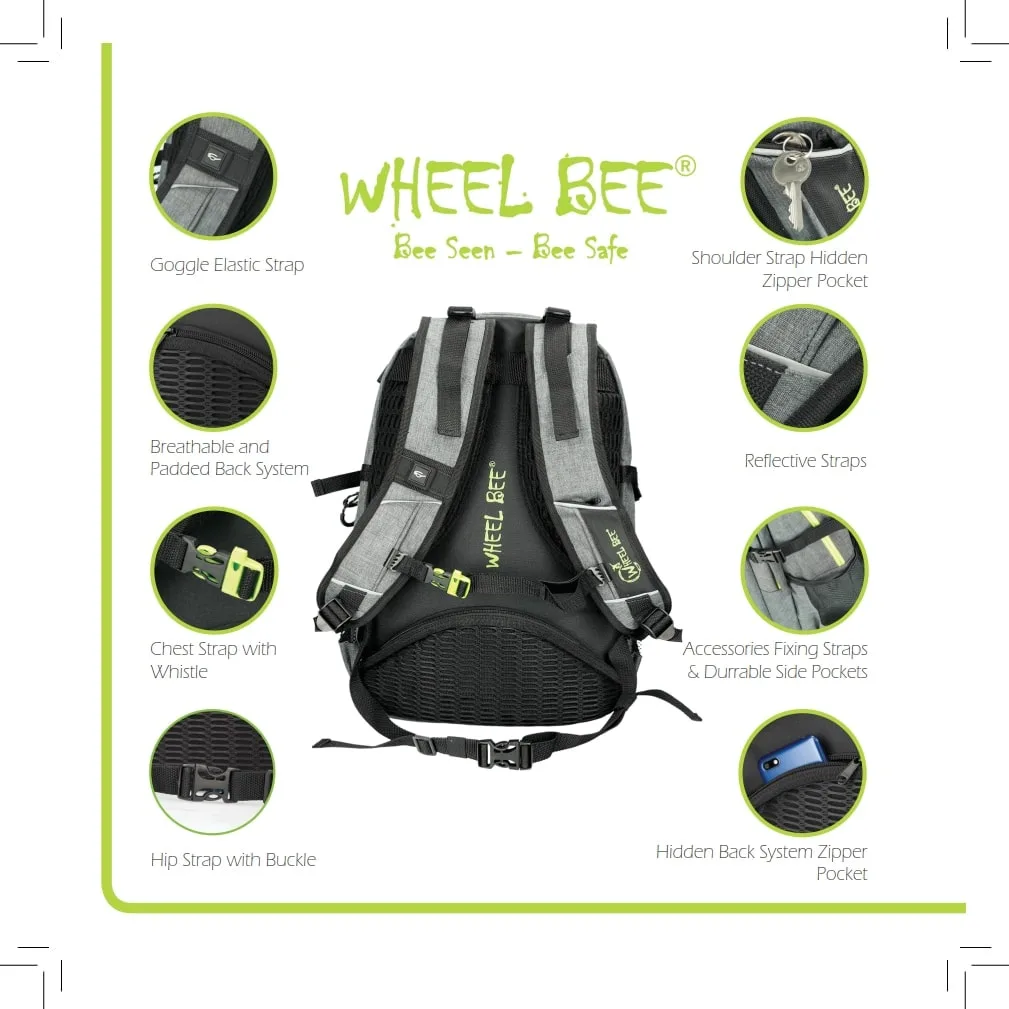 LED Backpack REVOLUTION - Turquise - Image 15