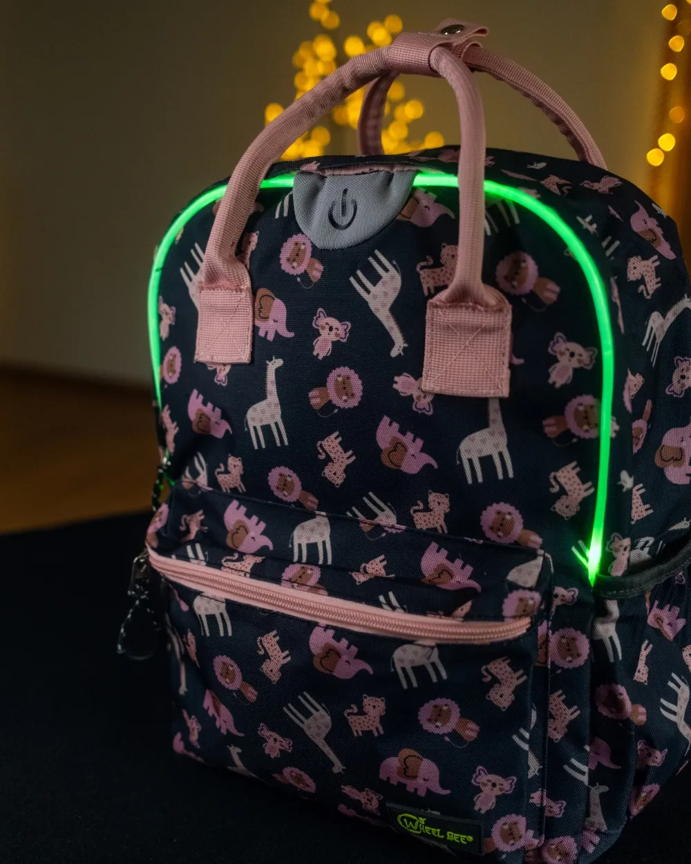 LED Kids Backpack SAFARI - Girl - Image 8