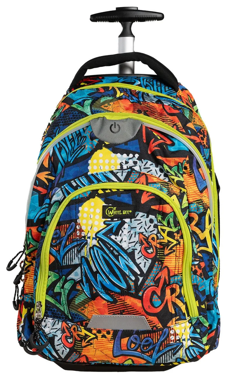 LED Backpack TROLLEY - Crazy street - Image 4