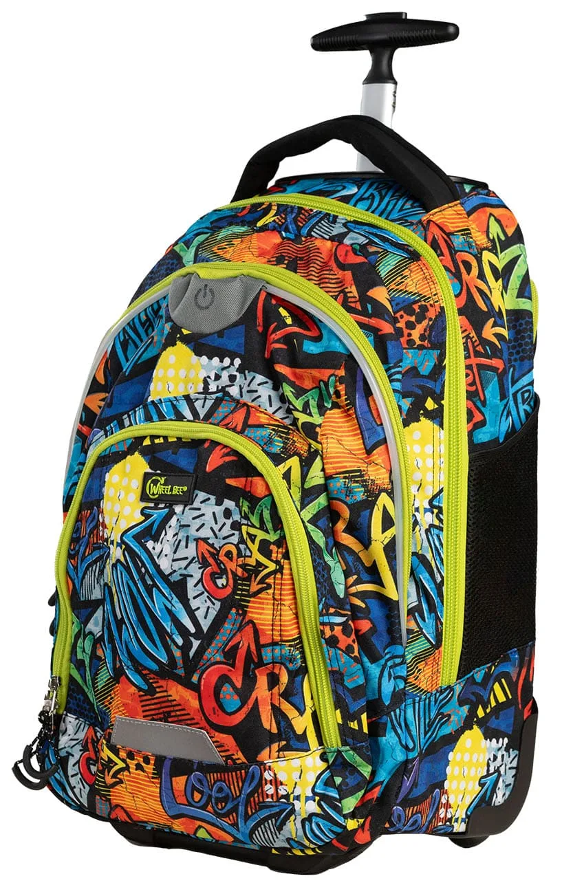 LED Backpack TROLLEY - Crazy street - Image 5